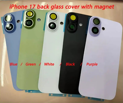 Back Glass Replacement Big Hole For iPhone 8 SE XR X XS 11 12 13 14 15 16e 17Pro