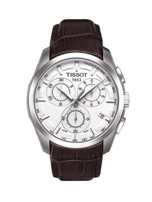 Tissot Couturier Silver Dial Chronograph Men Watch T035.617.16.031.00