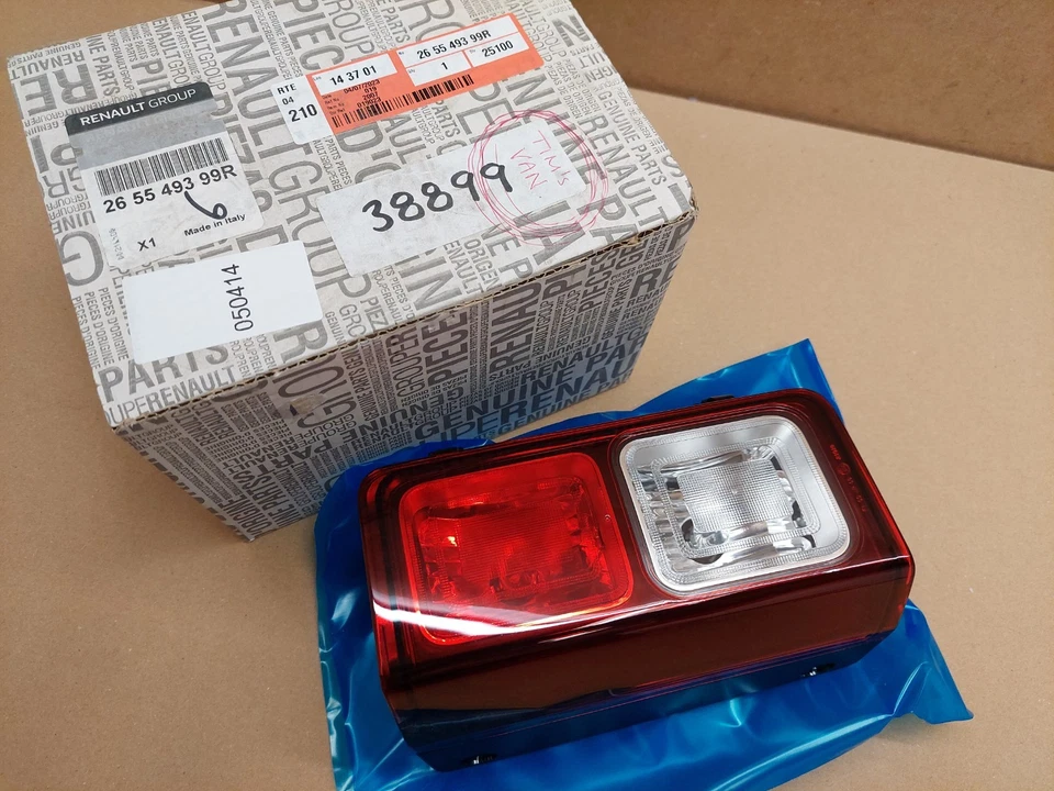Renault Trafic Rear Right Reverse Tail Light Lamp 265549399R 2014-19 Genuine NEW - Image 3 of 4