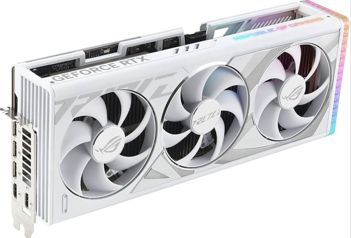 ASUS ROG STRIX RTX4090 WHITEA ジャンク品 ASUS ROG Strix GeForce RTX 4090 24GB GDDR6X White OC Edition