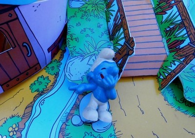20011 Smurf Mocker Smurf Smurf Puffo Puffi Smurf Smurfette 1970 R