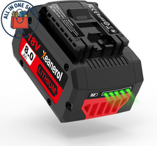 18V Lithium Battery Replacement with LED Indicator and High Capacity
