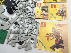 Lego Castle Lot Bundle Knights Knights Flags Parts 6080 6081 6074 6073