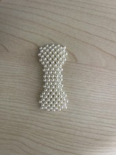 Elegante Ferma capelli Perlato Perle Stock 4 pz