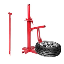 Manual Tire Changer Hand Bead Breaker Tire Machine for 8" to 16" Tires RED