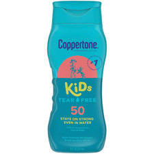 Kids SPF 50 Tear Free Sunscreen Lotion, Water Resistant, 8 Fl Oz