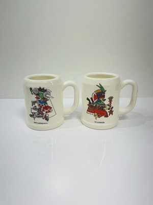 Nueva San Isidro Mugs - Made in Mexico - Xilonen & Tonatiuh