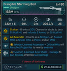 Borderlands 4 • MODDED Pearl • Frangible Bod • 168m DPS • Lvl 60 • PS PC XB