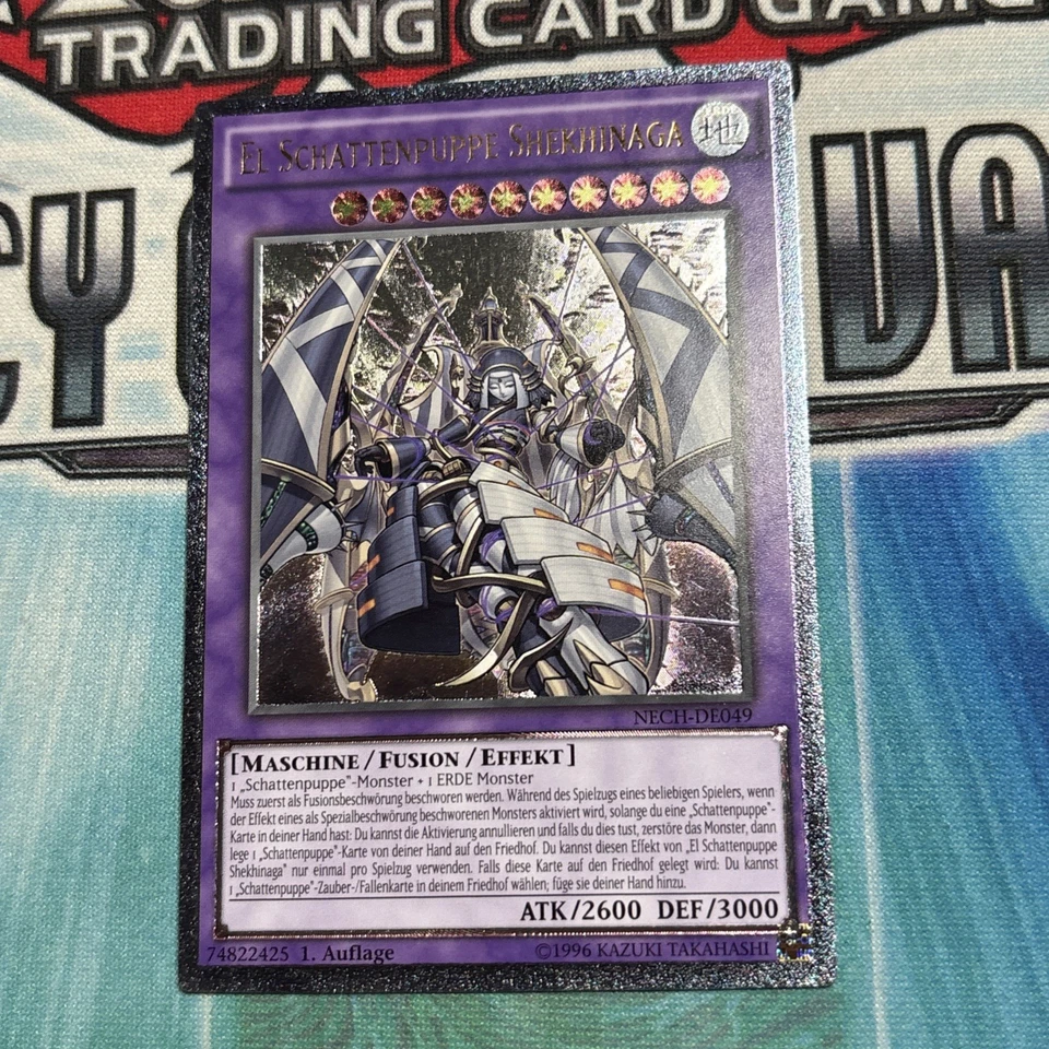 Yugioh El Shaddoll Shekhinaga NECH-DE049 Ultimate Rare 1st Ed NM - Image 2 of 4