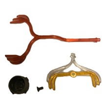 Scalextric TVR Speed 12 LeMans car head and tail light diffusers Superb spares