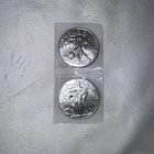 Lot of 2 Silver BU 2020  American Eagle 1 oz. Fine .999 US oz Coins (L4)