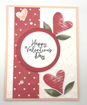 Stampin' Up! Valentine's Day Card w/Env UNLIMITED CARDS SHIP FOR $4.95!