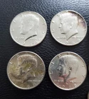 Lot Of (2) 90% Kennedy Halfs (2) 40% Kennedy Halfs