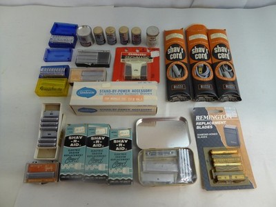New Old Stock Vintage Schick Electric Razor Lot And Others