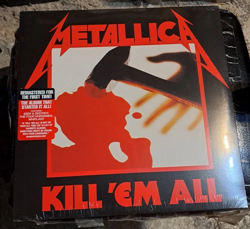 Metallica - Kill 'Em All Vinyl LP  - Brand New Sealed