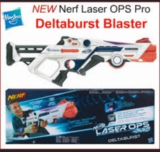 Nerf Laser Ops Pro DeltaBurst Blaster Set of 2 NEW Bluetooth IR Laser Tag