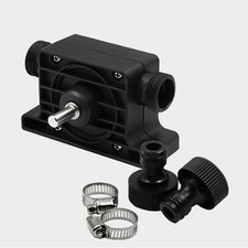 Electric Drill Drive Pump for Water and Sewage Transfer with 2 Connectors