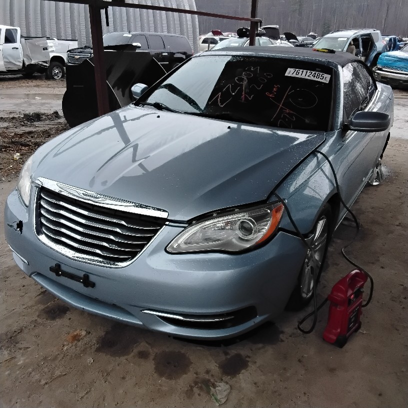 2012 Chrysler 200 3.6L Engine Motor OEM 107K Miles (LKQ~450981355)