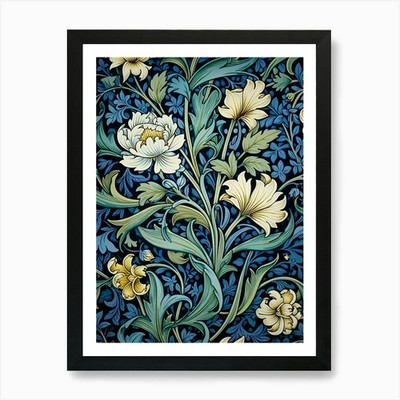 William Morris Tapete 166 Kunst Pr gerahmt Wandbild Poster Leinwanddruck Bild