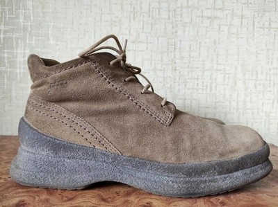 Women Ecco Boots Brown Suede 39 #3Q19