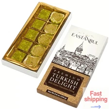 Eastanbul Premium Dubai Style Turkish Delight with Dubai Filling, 8.8oz