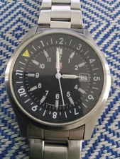 Luminox wristwatch men navy seal stainless steel .need battery
