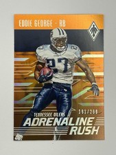 2016 Panini Phoenix - Adrenaline Rush Eddie George #AR-EG Orange /299