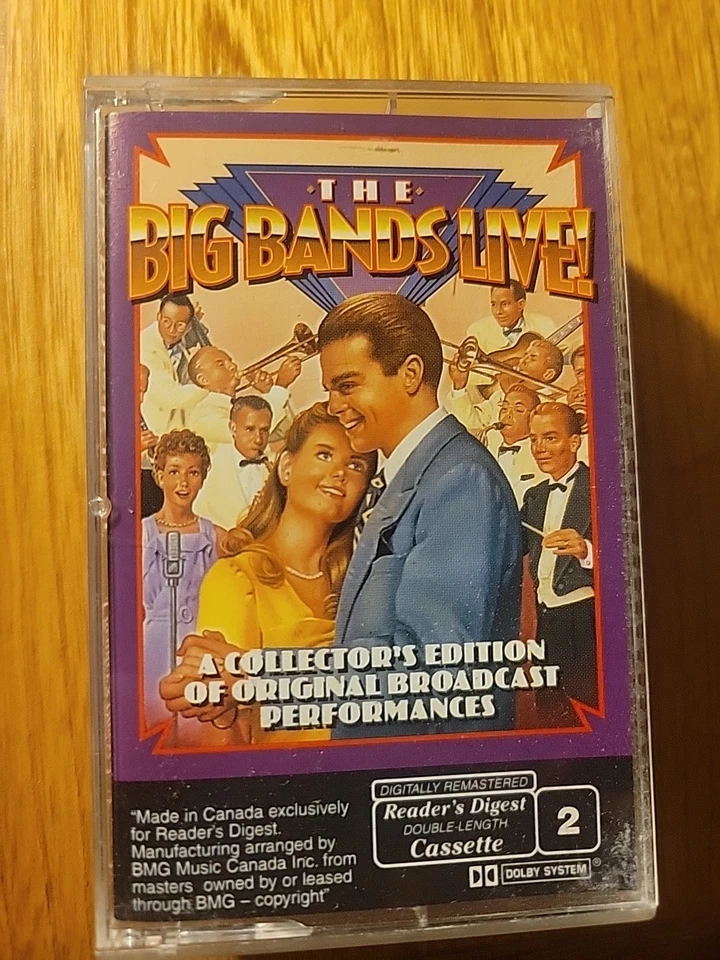 The Big Bands Live 4 cassettes readers digest cassette - Image 4 of 4