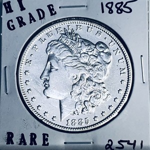 1885 MORGAN SILVER DOLLAR HI GRADE GENUINE U.S. MINT RARE COIN 2541