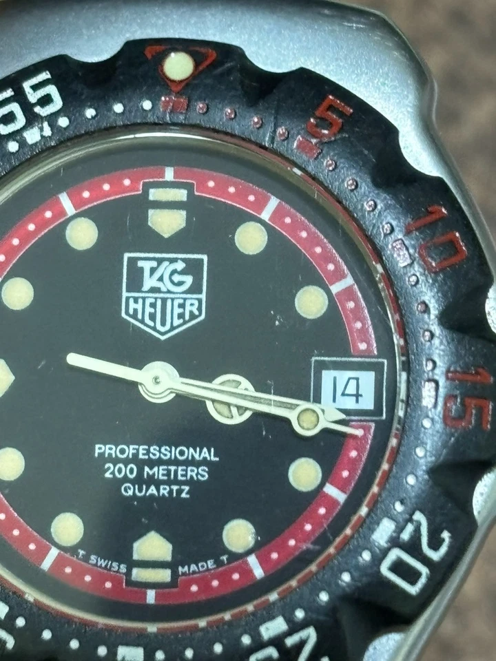 Reloj Hombre Vintage [EXC+++++] TAG Heuer Formula 1 WA1214 Negro 34mm Cuarzo JAPÓN Foto 4 de 4