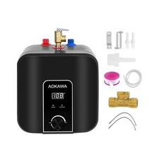 Electric Mini Tank Water Heater 2.5 Gallon Under Sink Instant Hot Water Point...