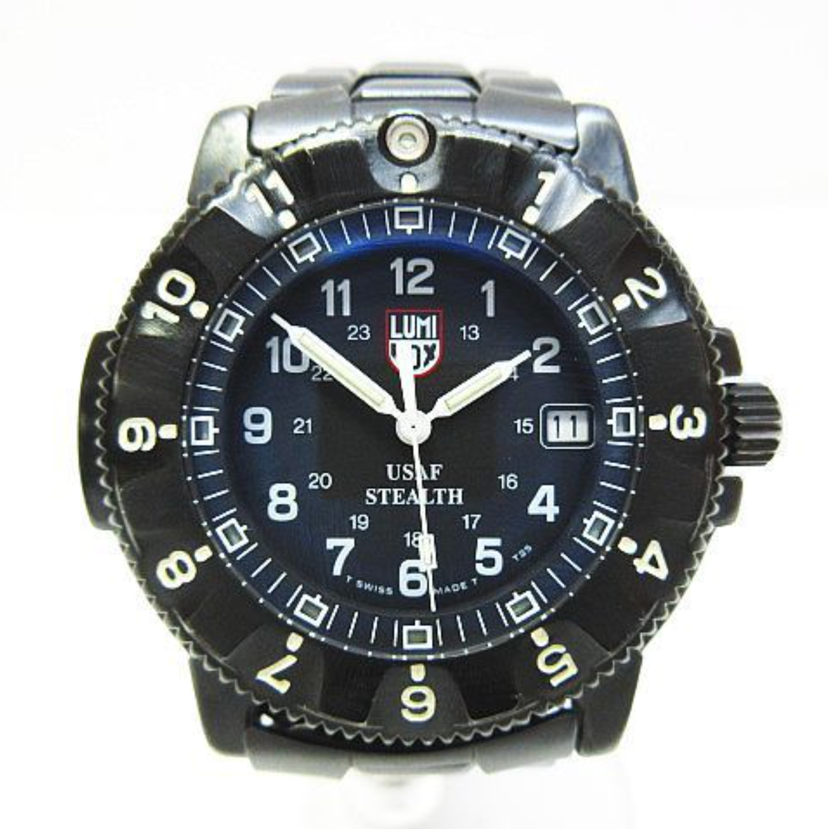USAF STEALTH LUMI.NOX 　　　　 SERIES 3400 Luminox USAF Stealth F-117 Nighthawk Watch Men 44mm Date 3400