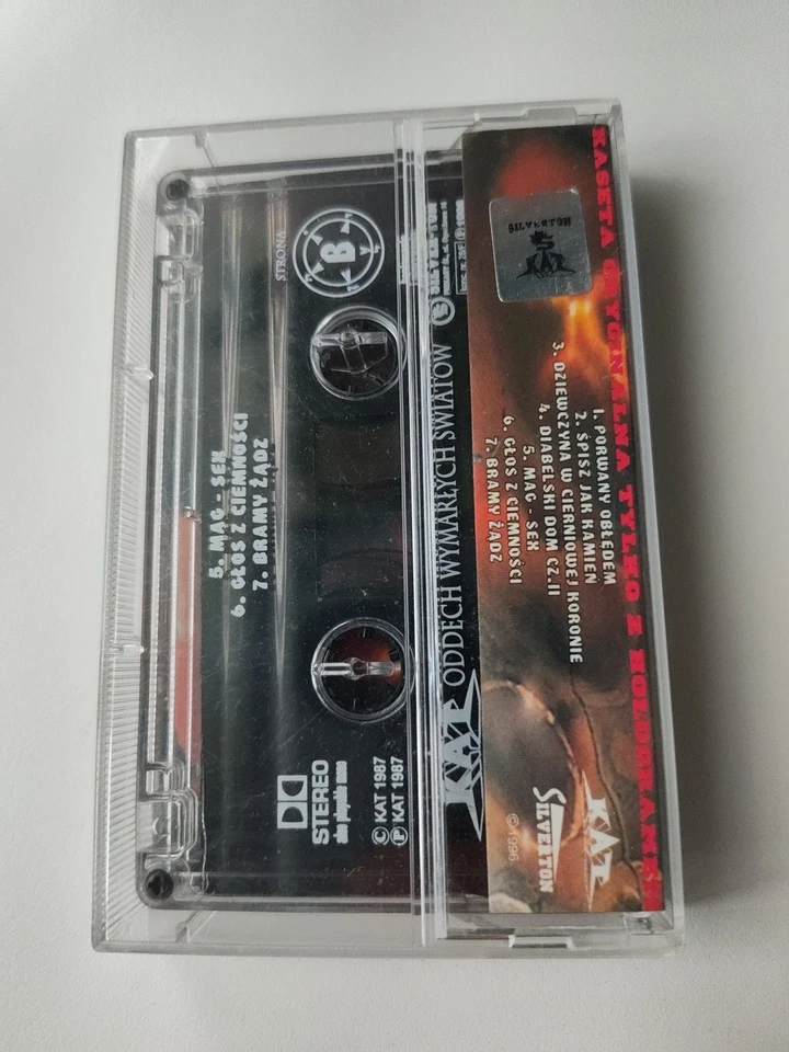 Kat Oddech Wymarłych Swiatow cassette MC Hammer Turbo Dragon Celtic Frost Venom - Image 2 of 4