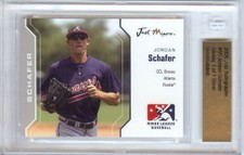 JORDAN SCHAFER 2006 RC Very Rare! *SILVER* GLOSSY 1/1