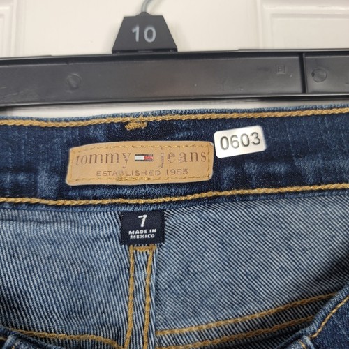 Womens Tommy Hilfiger Boot Cut Western Cowgirl Jeans Stretch Size 7 (28Wx29L) - Picture 11 of 11