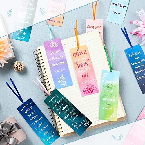 120 Pack Bible Verse Bookmarks Christian Inspirational Scripture Page Marker - Bild 6 von 6