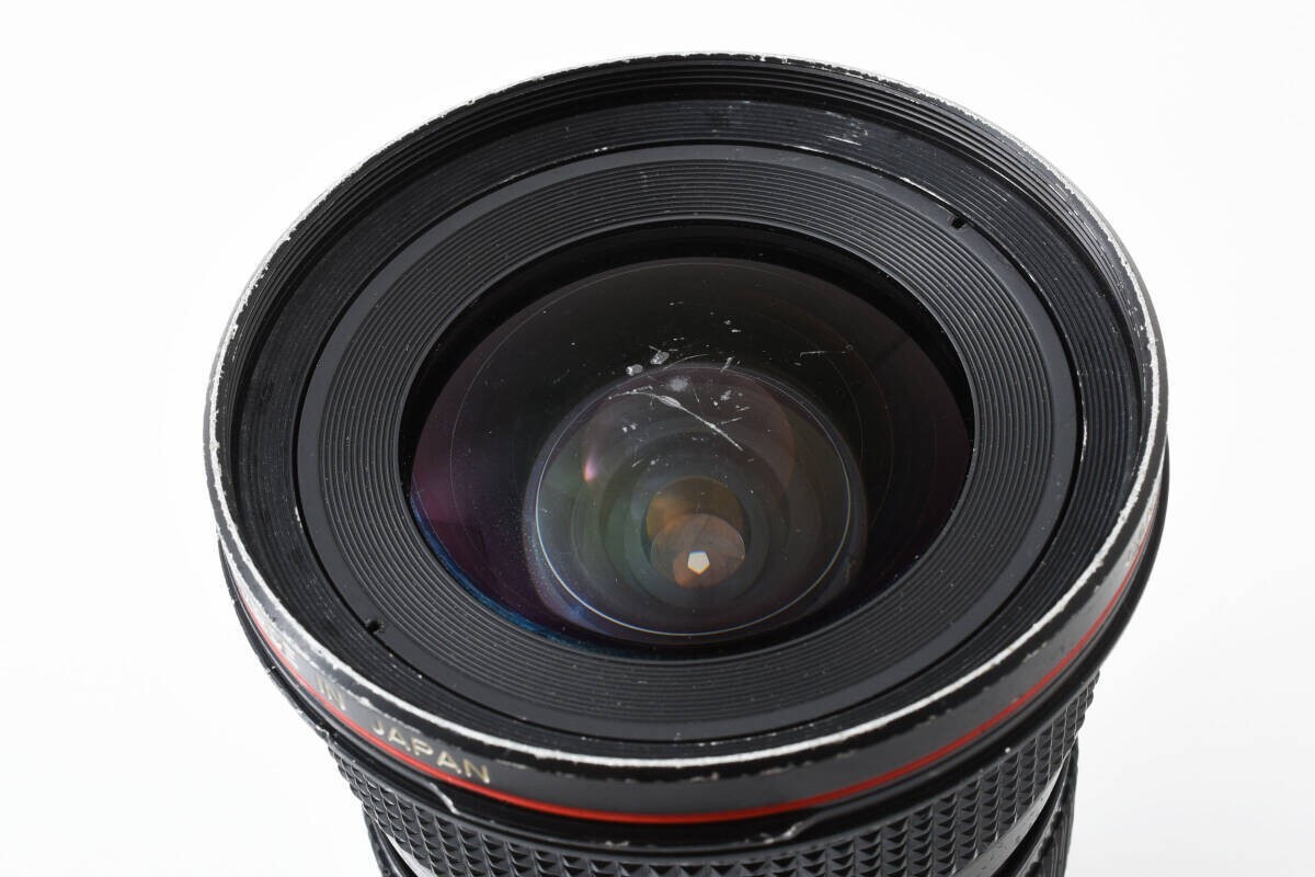 【美品】 Canon New FD 20-35mm f3.5 L MFレンズ Canon New FD NFD 20-35mm f/3.5 L MF Zoom Lens from Japan