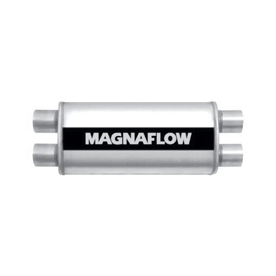 Magnaflow 12226 Satin Stainless Steel 2.5/" Oval Muffler