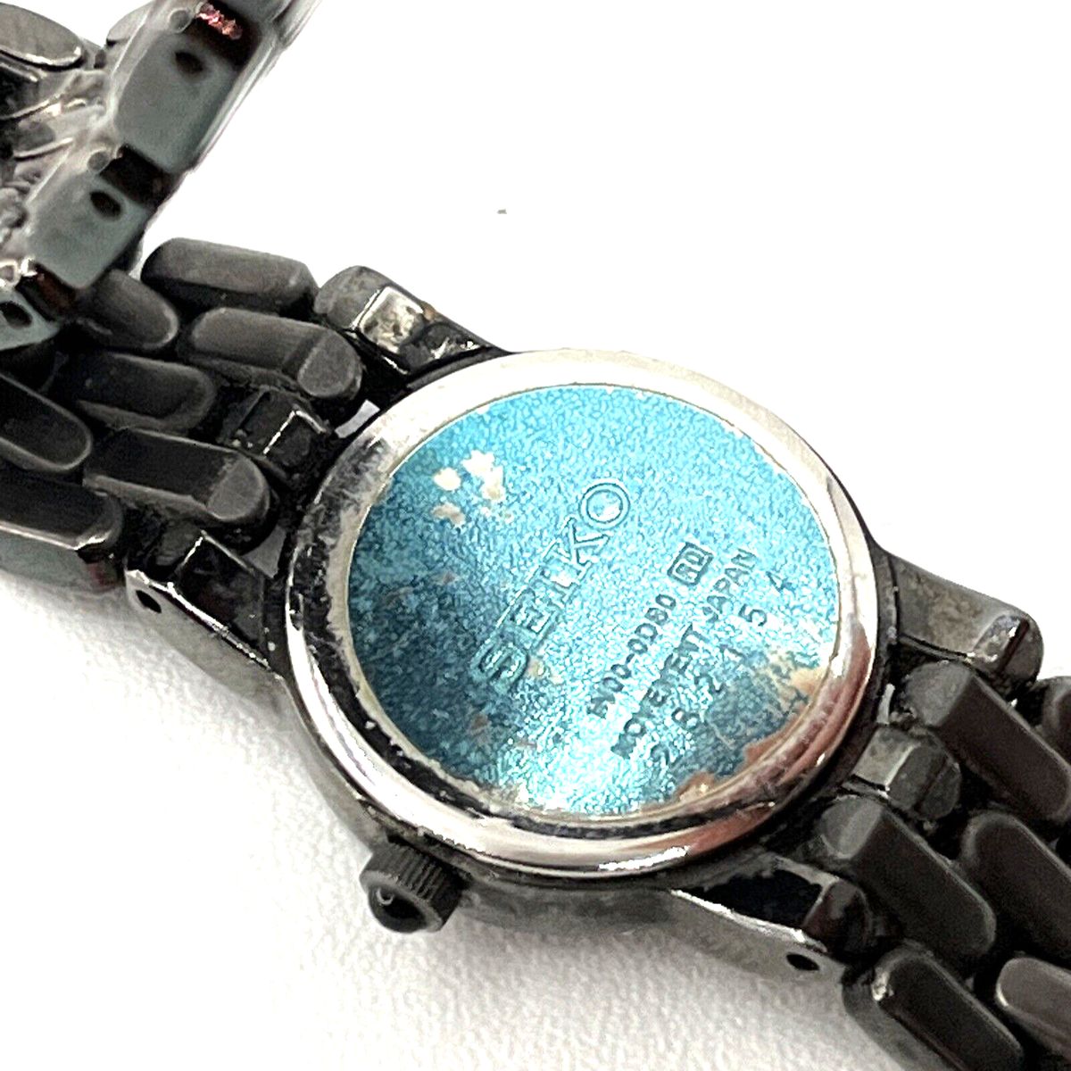 Seiko 1N00-0DB0 Black Annodized Ladies Watch 6.5 display picture 1
