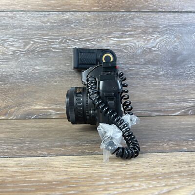 Vintage Canon TC-8000 Black Red Eye Reduction 35mm Camera with