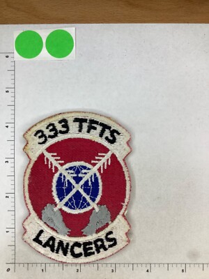 VINTAGE USAF 333 TAC FTR TRAINING SQUADRON PATCH | eBay