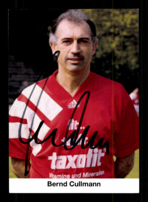 Bernd Cullmann DFB World Champion 1980 Original Signed + A 236413