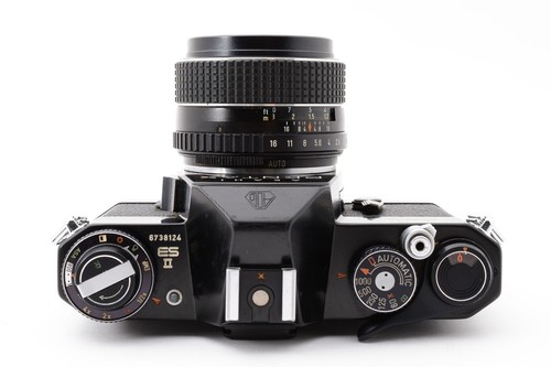 《 Near MINT 》 Pentax ESII ES II Black Film Camera 50mm F1.4 Lens From JAPAN - 第 10/17 張圖片