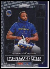 2019-20 Hoops Premium Stock #1 Draymond Green Backstage Pass