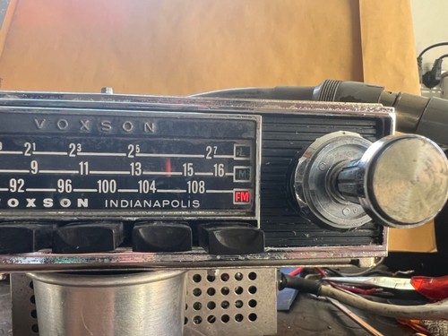 Autoradio Voxson Indianapolis vintage 1968, con modulo amplif. leggi tutto - Foto 9 di 9