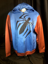 Spiderman Hoodie 3D Sweatshirts Coat Superhero Jacket Costumes XLARGE
