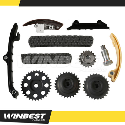 #ad Timing Chain Gear Kit for 95 99 VW Jetta Golf 2.8L VR6 AAA w Upper Double Wide $92.99