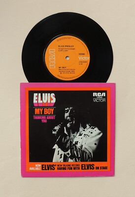 Elvis Presley ~ My Boy / Thinking About You ~ 1975 Australien 7''