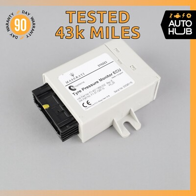 #ad #ad 14 19 Maserati GranTurismo S M145 Tire Pressure Monitor Module 310223 OEM 43k $377.65