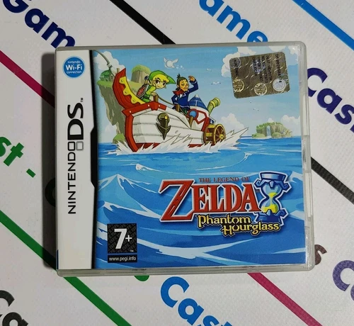 NINTENDO DS THE LEGEND OF ZELDA PHANTOM HOURGLASS COMPLETE ITALIAN